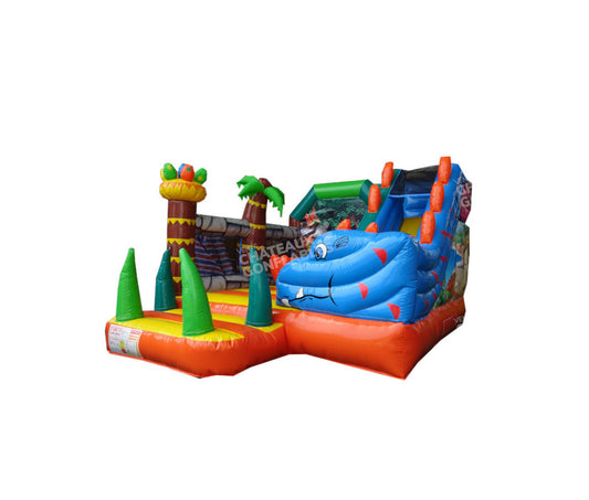 Chateau gonflable dinosaure