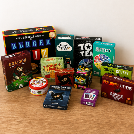 Pack de 11 jeux de société