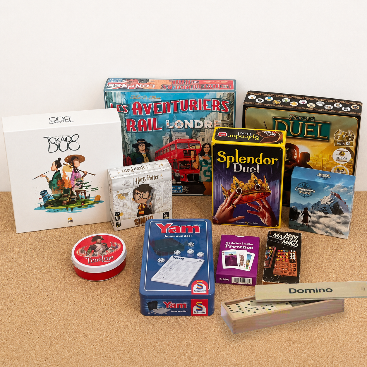 Pack de 11 jeux de société