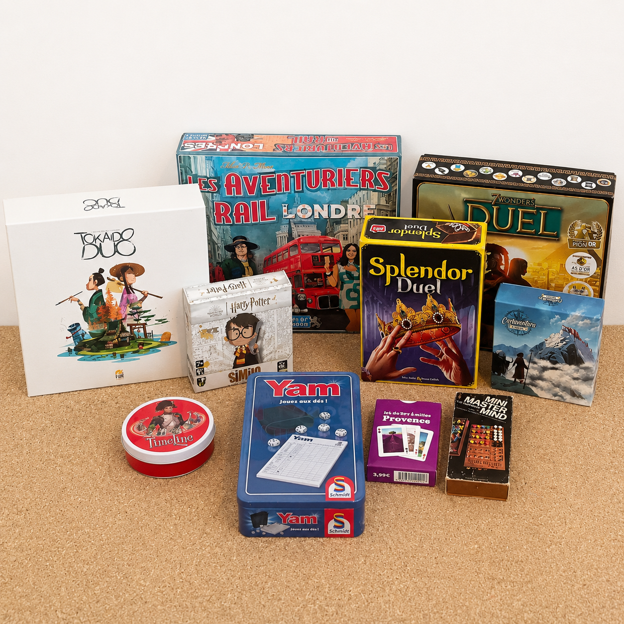 Pack de 11 jeux de société