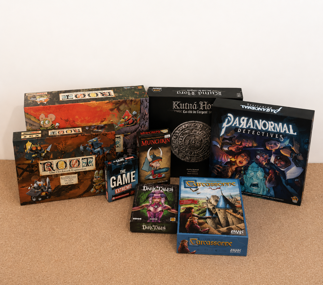 Pack de 11 jeux de société