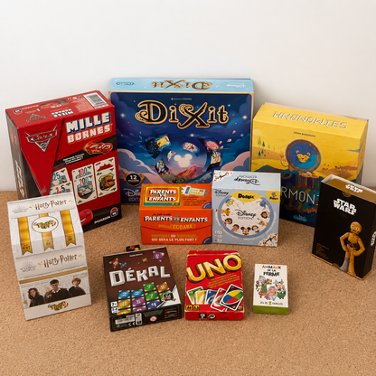 Pack de 11 jeux de société