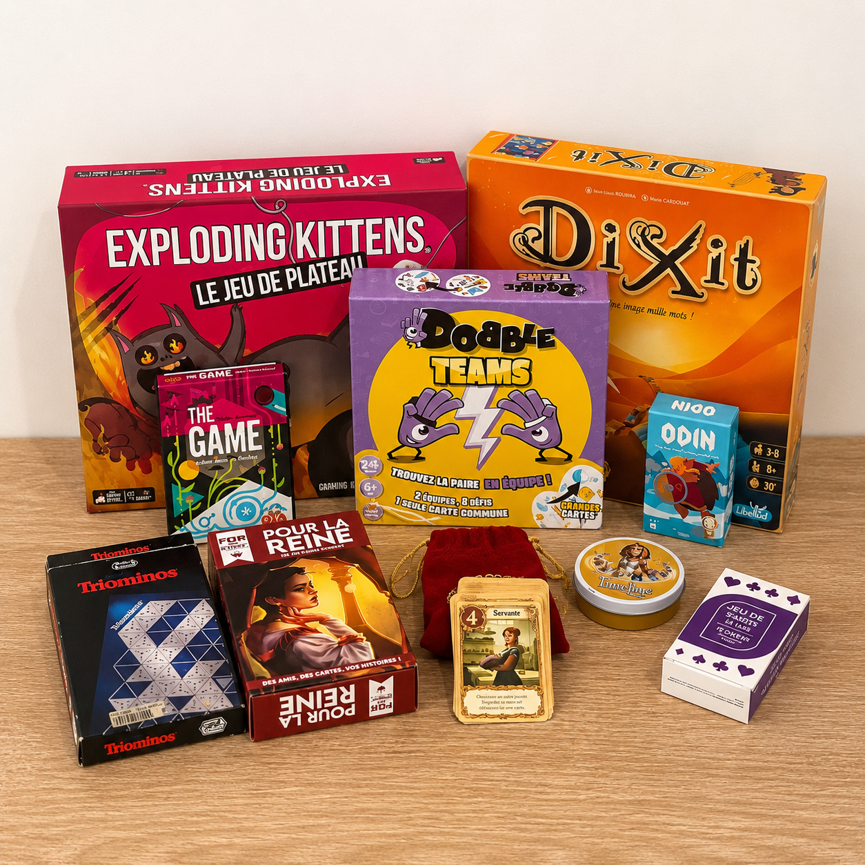 Pack de 11 jeux de société