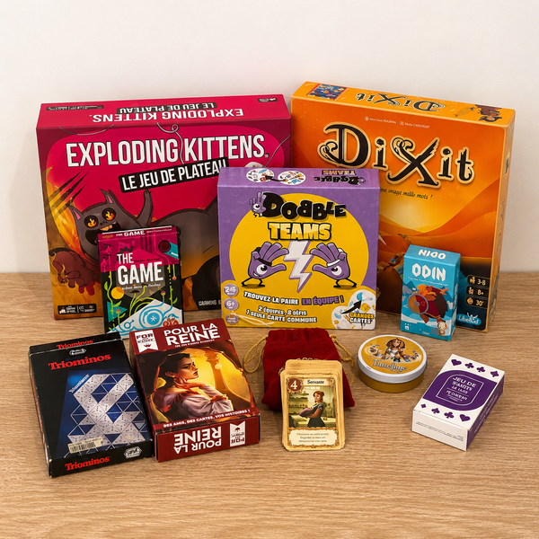Pack de 11 jeux de société