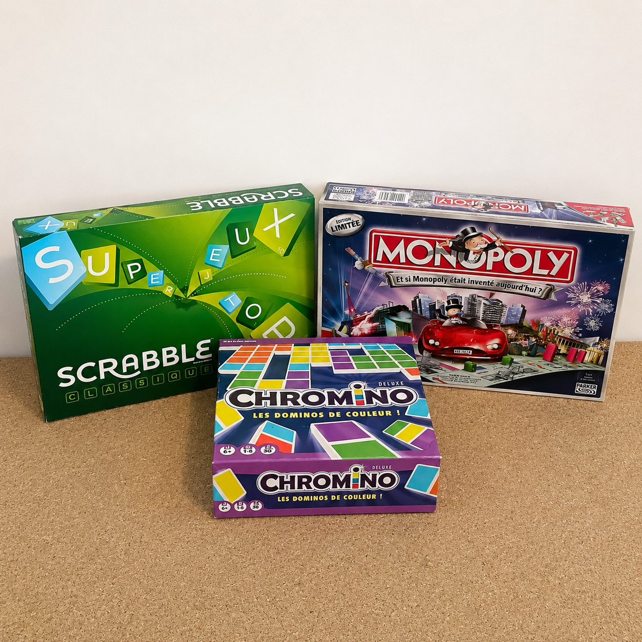 Pack de 11 jeux de société
