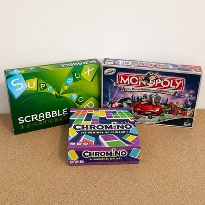 Pack de 11 jeux de société